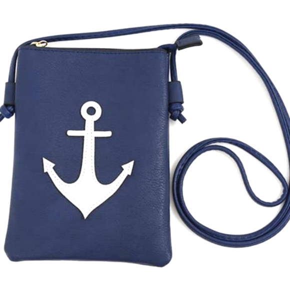 Anchor mini crossbody bag w/cell phone pocket NWT ✨Host Pick✨ - Picture 1 of 8